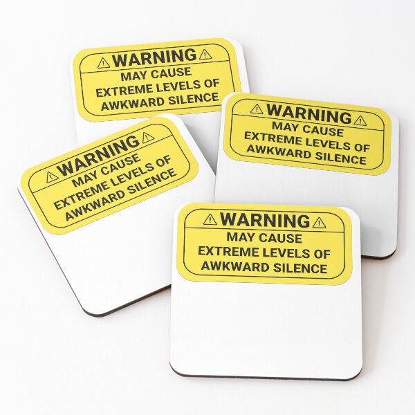 Item preview, Warning May Cause Extreme Levels Of Awkward Silence Misanthropic Gift Idea Introvert designed and sold by HosvPrint .s.