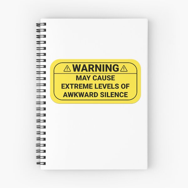 Item preview, Warning May Cause Extreme Levels Of Awkward Silence Misanthropic Gift Idea Introvert designed and sold by HosvPrint .s.