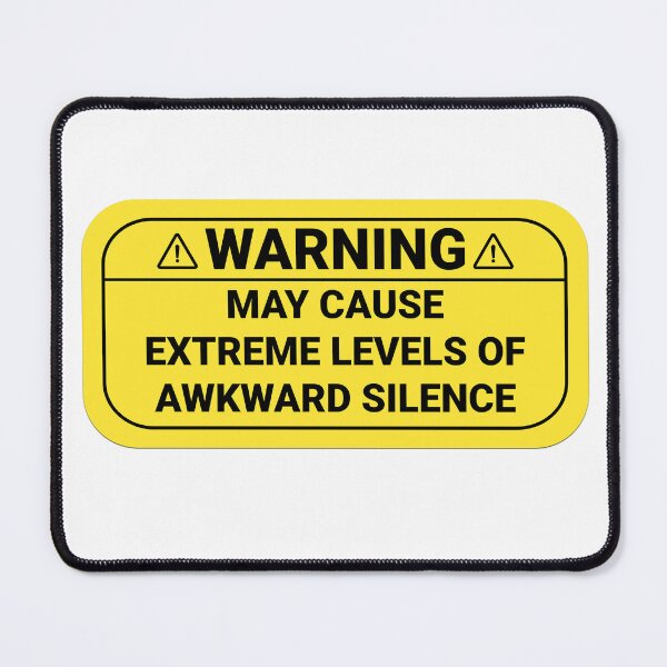 Item preview, Warning May Cause Extreme Levels Of Awkward Silence Misanthropic Gift Idea Introvert designed and sold by HosvPrint .s.
