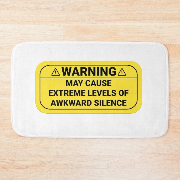 Item preview, Warning May Cause Extreme Levels Of Awkward Silence Misanthropic Gift Idea Introvert designed and sold by HosvPrint .s.
