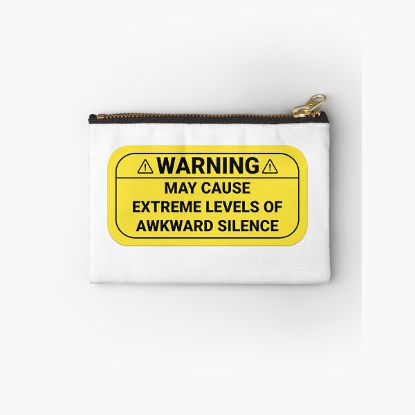 Item preview, Warning May Cause Extreme Levels Of Awkward Silence Misanthropic Gift Idea Introvert designed and sold by HosvPrint .s.