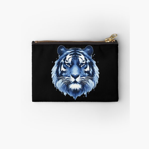 Item preview, Blue Tiger Face Watercolor designed and sold by TomFrontierArt.