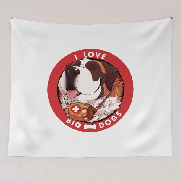Item preview, I Love Big Dogs designed and sold by Bluecan.