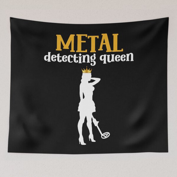 Item preview, Metal Detecting Queen designed and sold by Anniko Art Studio.