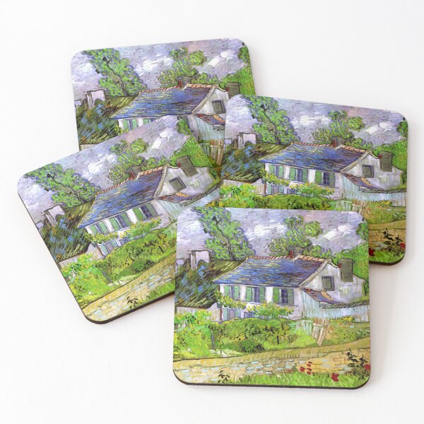 Item preview, Houses In Auvers designed and sold by irynaartbyim.
