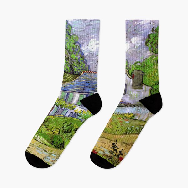 Item preview, Houses In Auvers designed and sold by irynaartbyim.