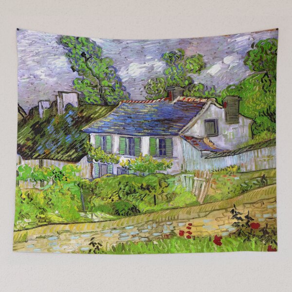 Item preview, Houses In Auvers designed and sold by irynaartbyim.