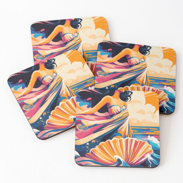 Item preview, Pop Art Vision of The Birth of Venus designed and sold by Moisky Art.