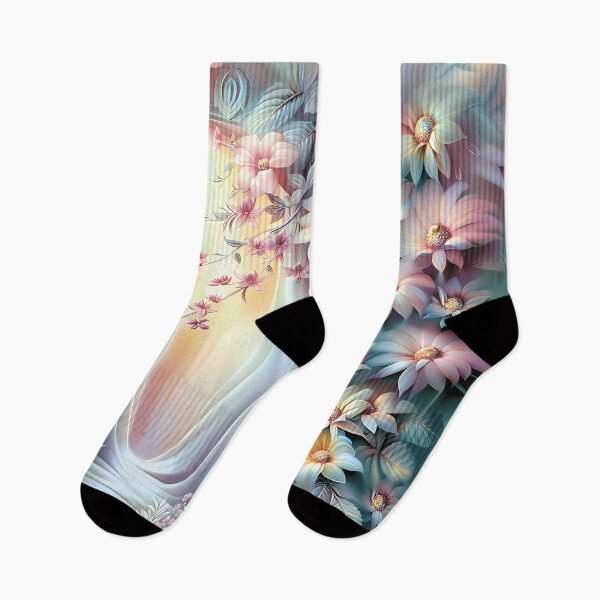Item preview, Floral pattern.Colorful flowers.Pastel colors. designed and sold by MagelliShop.