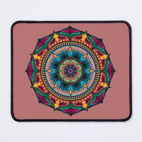 Item preview, Scarlet Flower Mandala designed and sold by TheFeywildVault.