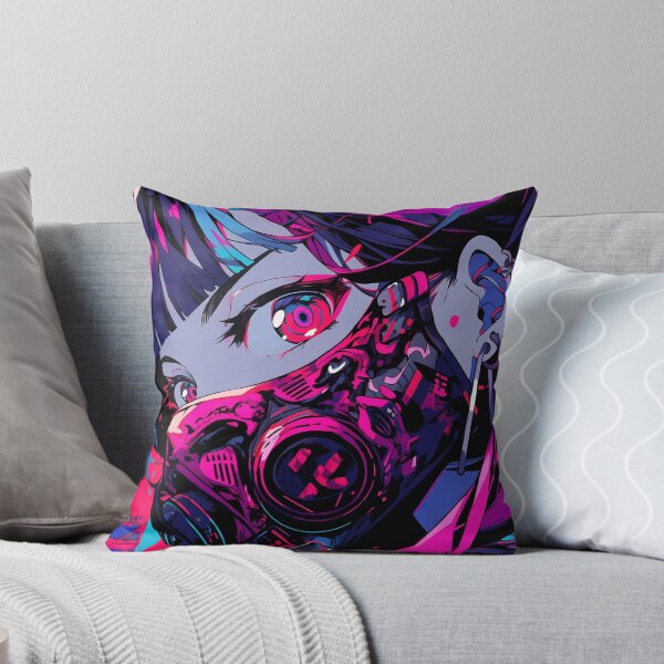 Item preview, Anime cyberpunk girl designed and sold by iWallGlow.