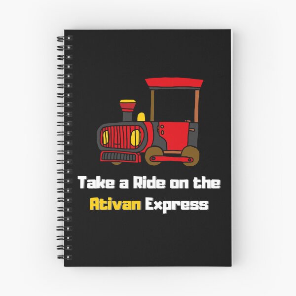 Item preview, Take a Ride on the Ativan Express designed and sold by FelkMariShop.