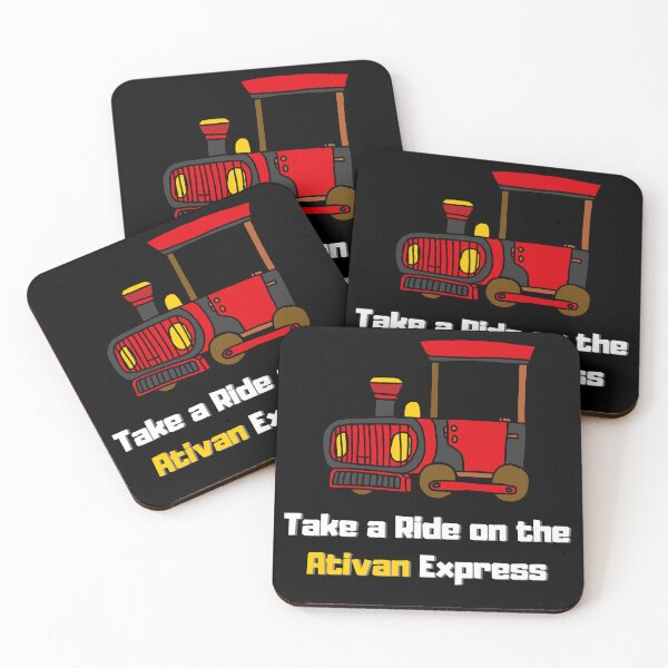 Item preview, Take a Ride on the Ativan Express designed and sold by FelkMariShop.