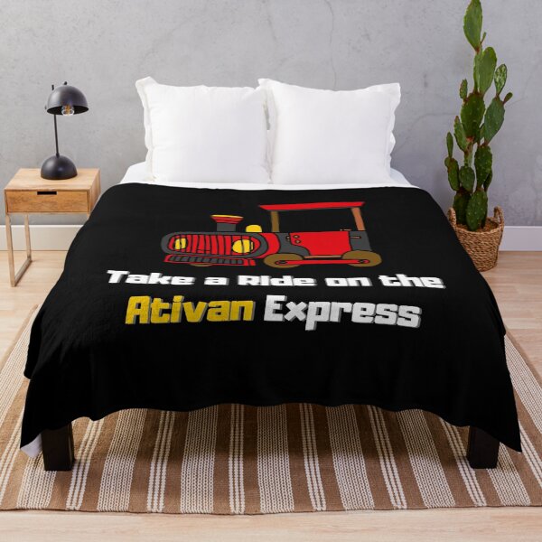 Item preview, Take a Ride on the Ativan Express designed and sold by FelkMariShop.
