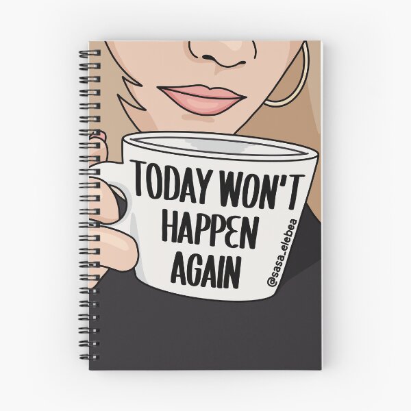 Item preview, Today won't happen again by Sasa Elebea designed and sold by Sabrina Brugmann.