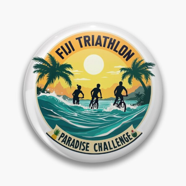 Item preview, Fiji Triathlon – Swim, Bike, Run Tropical Challenge designed and sold by Triathlongram.