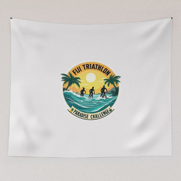 Item preview, Fiji Triathlon – Swim, Bike, Run Tropical Challenge designed and sold by Triathlongram.