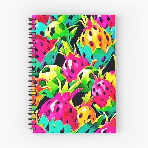 Item preview, Dragon Fruit Vivid Pattern designed and sold by Health And Fitness Posts e-Store.