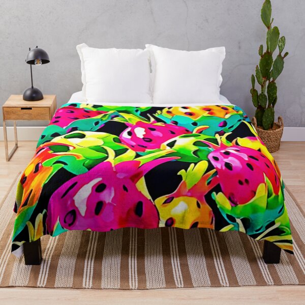 Item preview, Dragon Fruit Vivid Pattern designed and sold by Health And Fitness Posts e-Store.