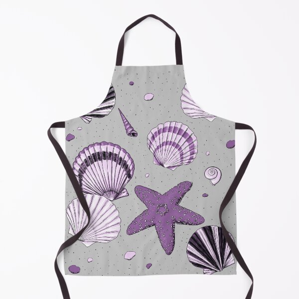 Item preview, Purple Seashells Illustration designed and sold by KimberlynRenee.