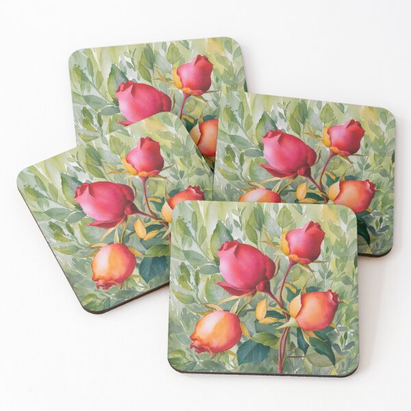 Item preview, Rose hips,watercolor. designed and sold by elegantpaterns.