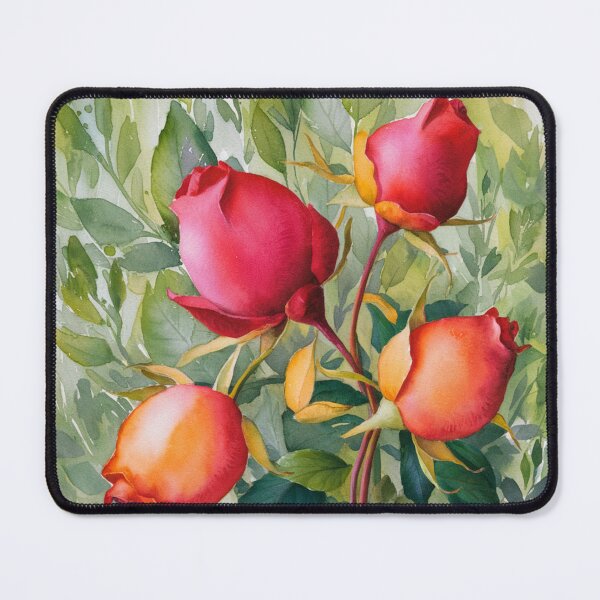 Item preview, Rose hips,watercolor. designed and sold by elegantpaterns.