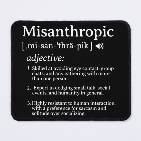 Item preview,  Misanthropic Funny Definition Gift Idea Introvert designed and sold by HosvPrint .s.