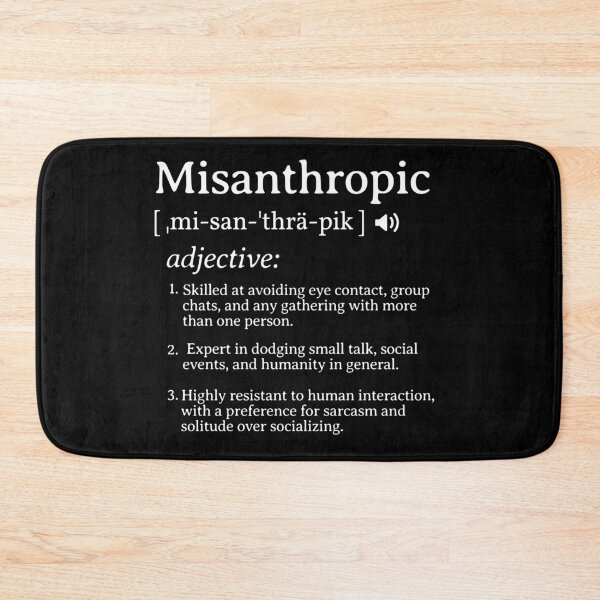 Item preview,  Misanthropic Funny Definition Gift Idea Introvert designed and sold by HosvPrint .s.
