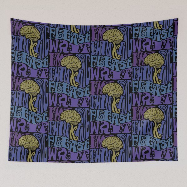 Item preview, I'm Thinking Please Wait designed and sold by AlchemyColor.
