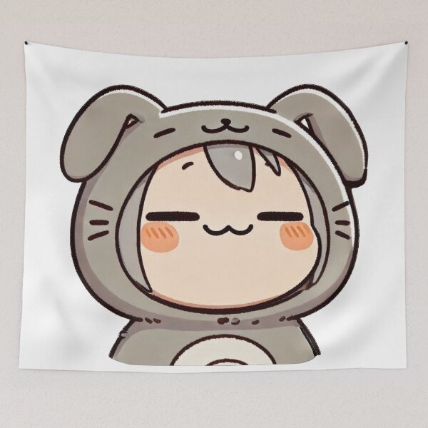 Item preview, kawaii bunny designed and sold by Plantiyas.