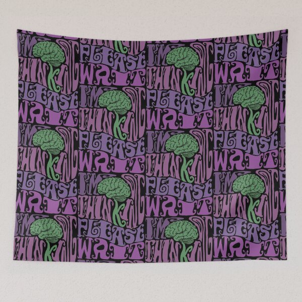 Item preview, I'm Thinking Please Wait designed and sold by AlchemyColor.