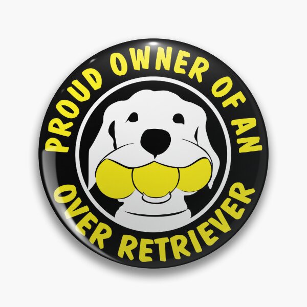 Item preview, Over Retriever | NickerStickers® on Redbubble designed and sold by NickerStickers.
