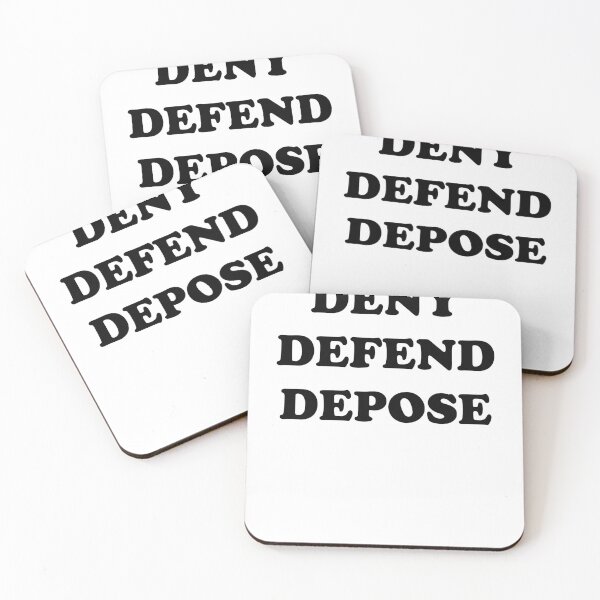 Item preview, DENY DEFEND DEPOSE designed and sold by Sumi's Doodle Store.