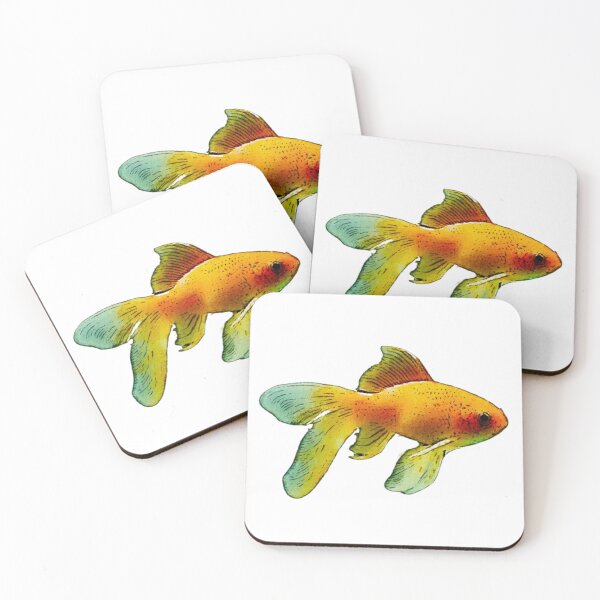 Item preview, Watercolor goldfish designed and sold by TaraPen.