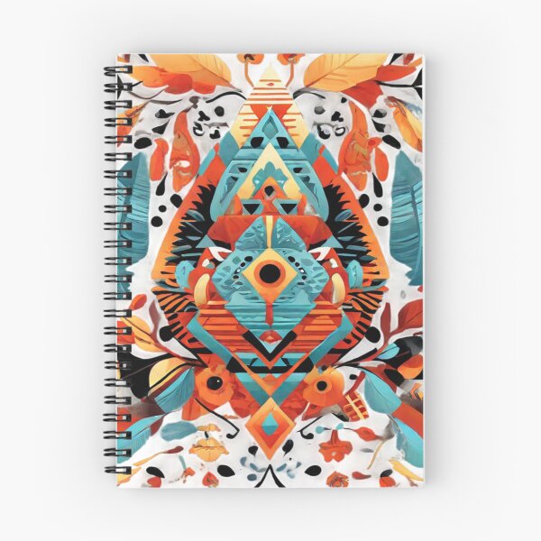 Item preview, "Aztec Mandala: Rhombuses and Nature" designed and sold by SpectrumEssence.