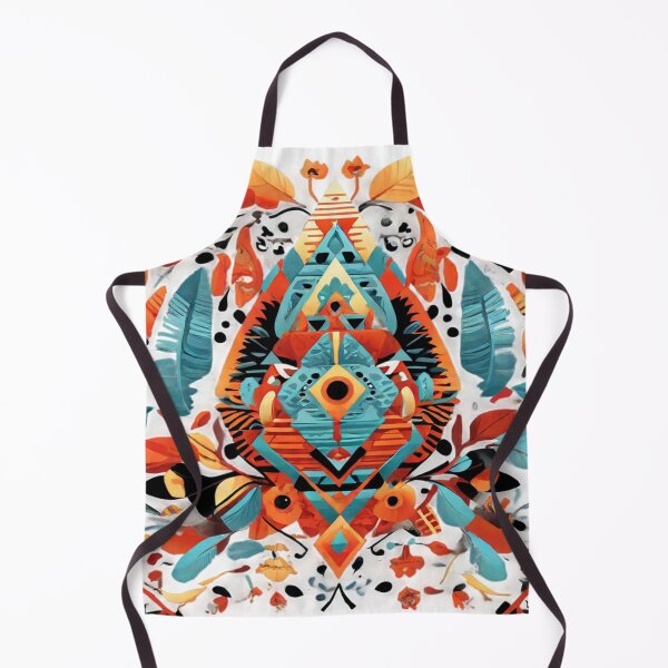 Item preview, "Aztec Mandala: Rhombuses and Nature" designed and sold by SpectrumEssence.