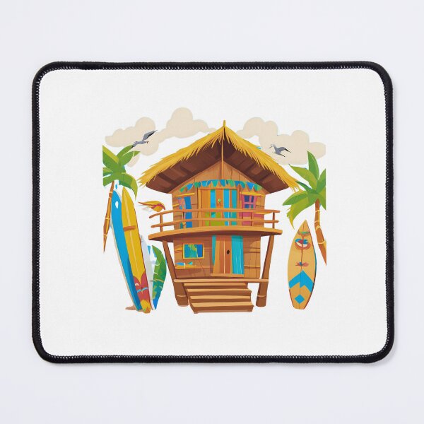 Item preview, The Tiki Beach Hut House designed and sold by Chett36.