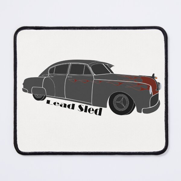 Item preview, 1950 Pontiac Streamliner Silver Streak Lead Sled designed and sold by AutoVillainy.