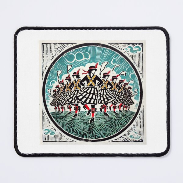 Item preview, Border Morris! designed and sold by FolkFoundry.
