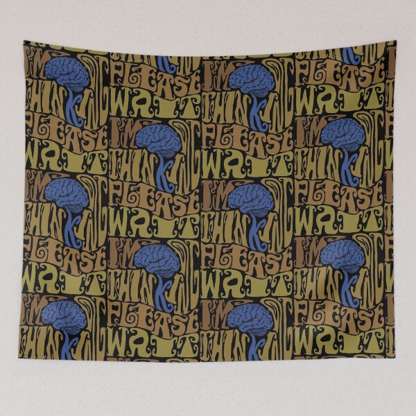 Item preview, I'm Thinking Please Wait designed and sold by AlchemyColor.
