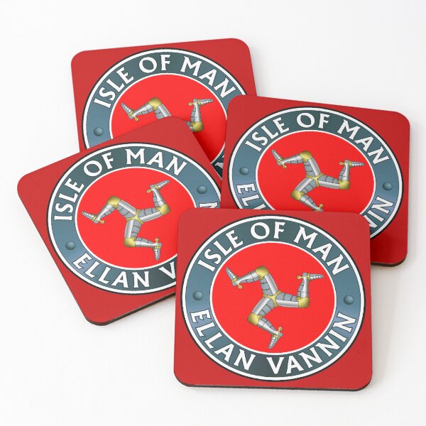 Item preview, Isle of Man Plaque – Ellan Vannin, Manx Triskelion Symbol designed and sold by StickersWorld Ltd.