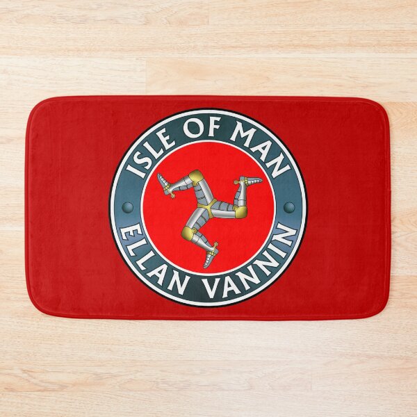 Item preview, Isle of Man Plaque – Ellan Vannin, Manx Triskelion Symbol designed and sold by StickersWorld Ltd.