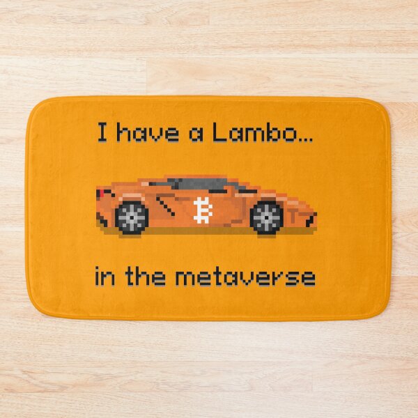 Item preview, Lambo Metaverse - BTC (Black Text) designed and sold by m88nlabs.