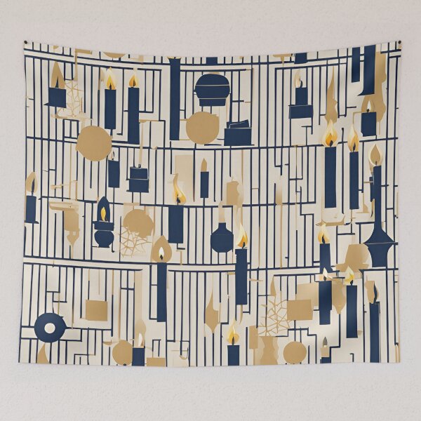 Item preview, Minimalistic Hanukkah designed and sold by industrialcraft.