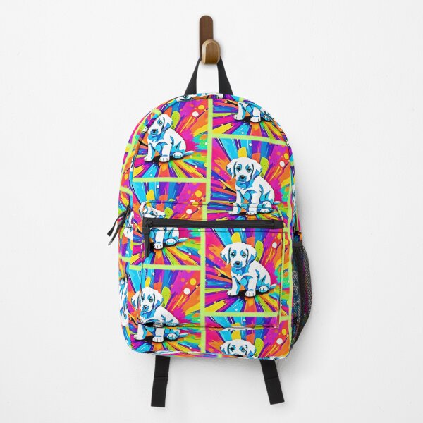 Item preview, Vibrant Dog Artwork designed and sold by Health And Fitness Posts e-Store.