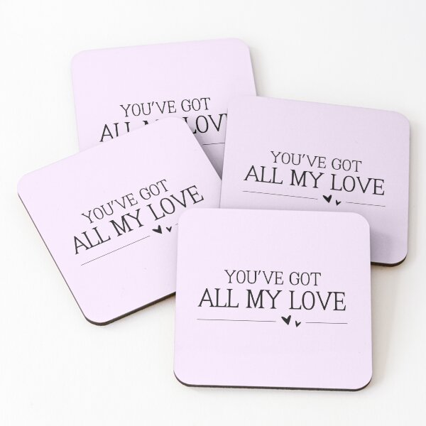 Item preview, You've Got All My Love, Lyrics, Black Heart designed and sold by A Pedi PT.