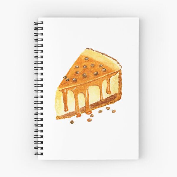 Item preview, Watercolor Caramel Cheesecake designed and sold by daphsam.