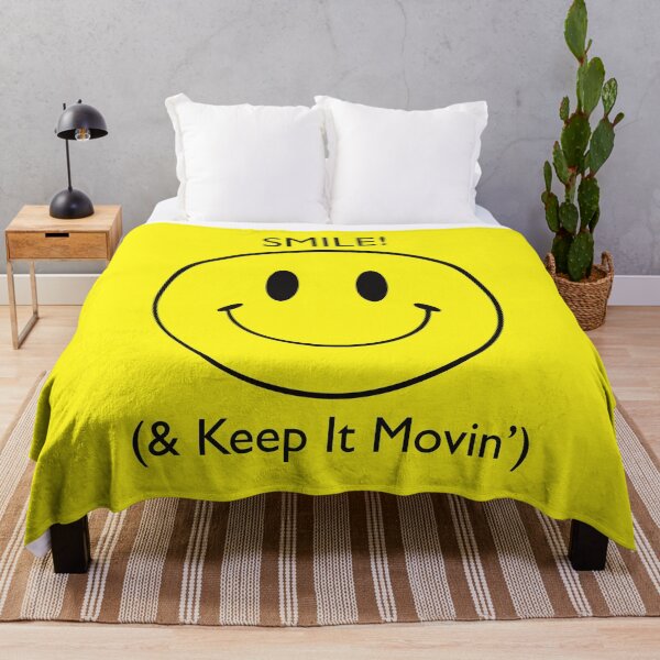 Item preview, Smile! (And Keep It Moving) designed and sold by Inx Artworks.