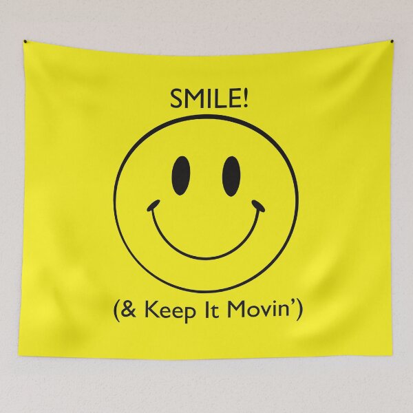 Item preview, Smile! (And Keep It Moving)  designed and sold by Inx Artworks.
