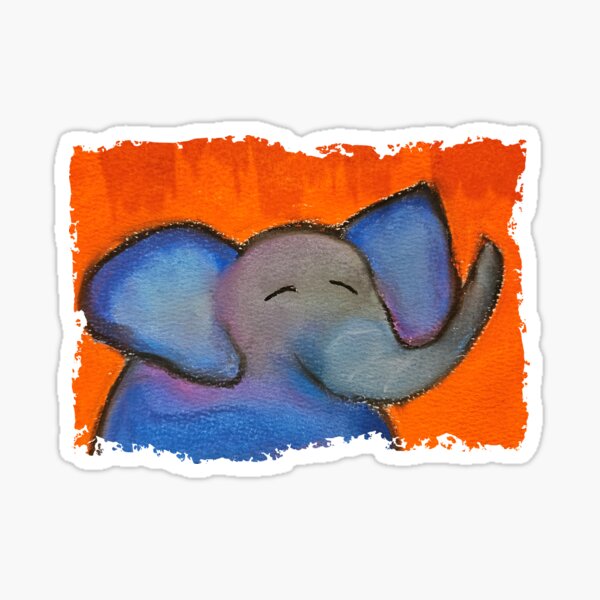 Emo-Elephant: Content Sticker